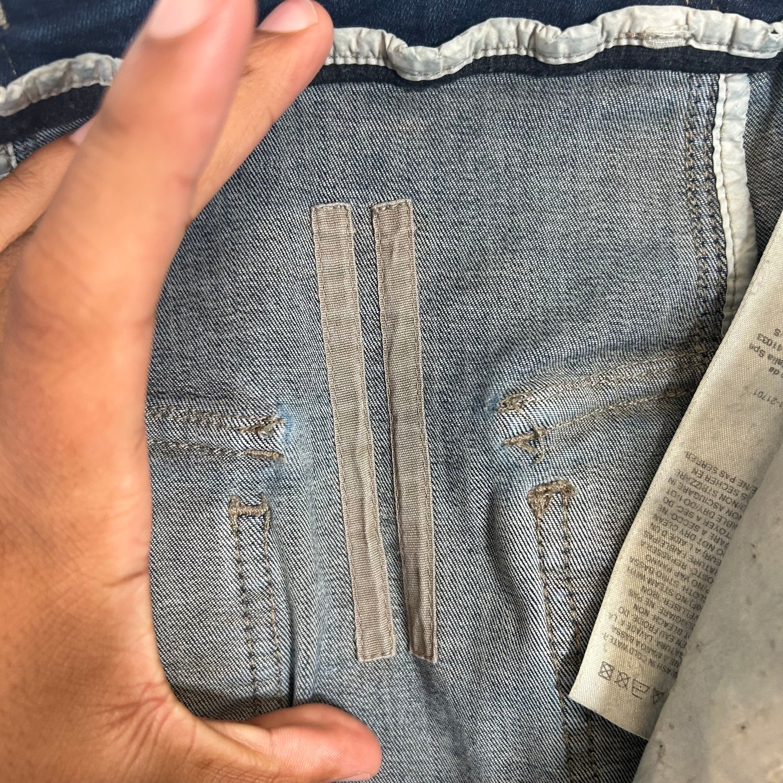 Rick Owens Hustler Aircut Shorts Size M