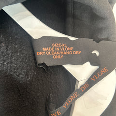 Vlone x Fragments Black Logo Hoodie Size XL