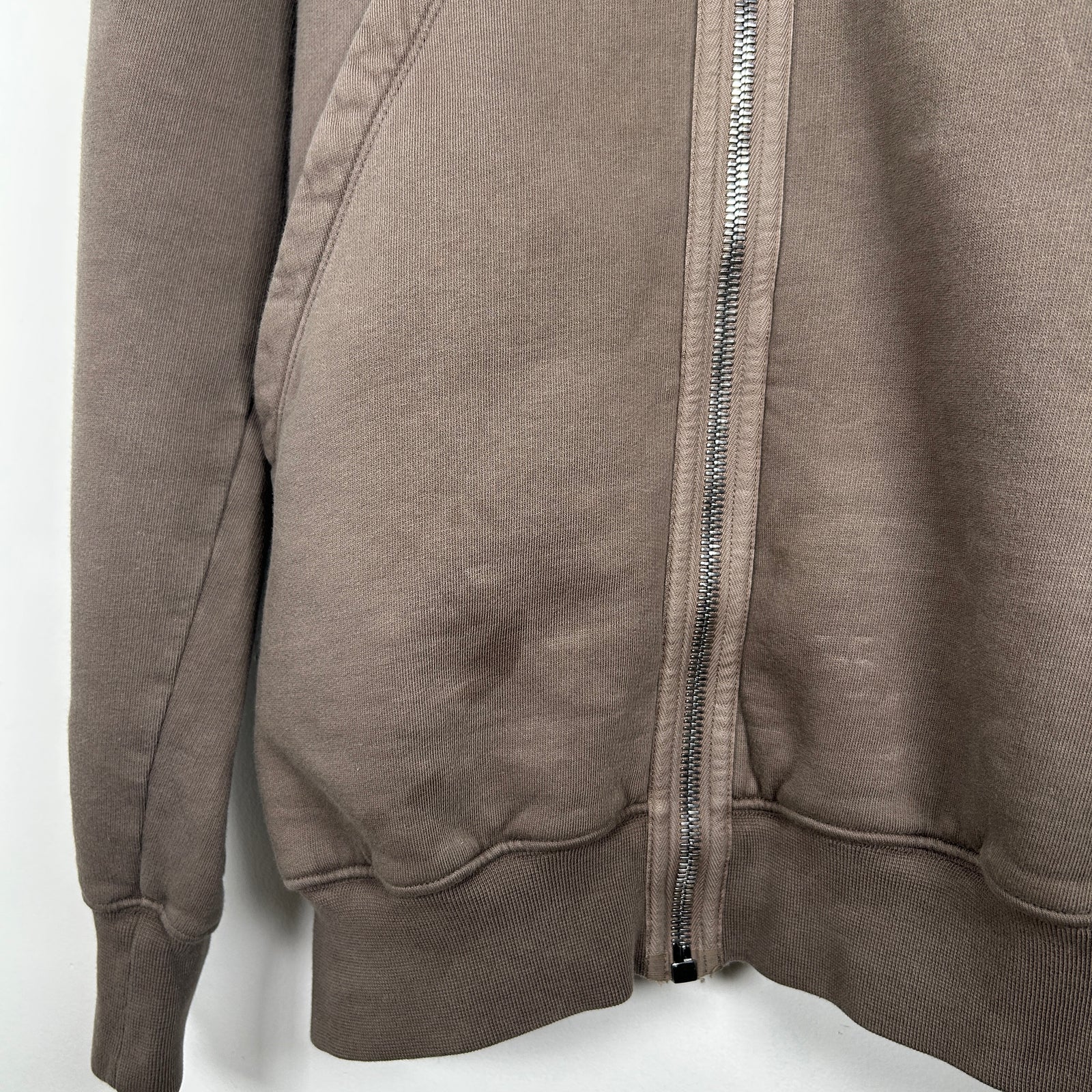 Rick Owens Dust Full Zip Gimp Hoodie Size XL