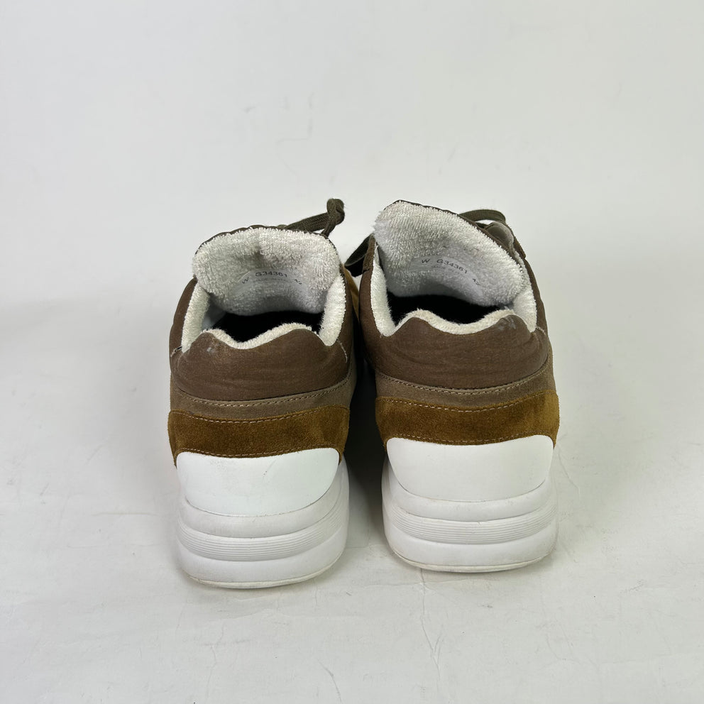 Chanel Olive/Brown Interlocking CC Runners