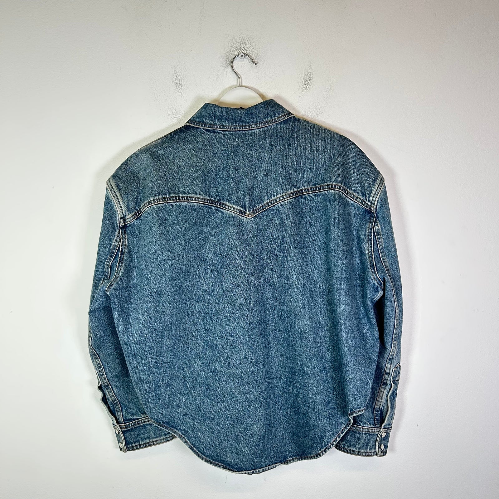 Balenciaga SS17 Western Denim Shirt