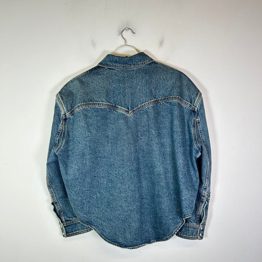 Balenciaga SS17 Western Denim Shirt