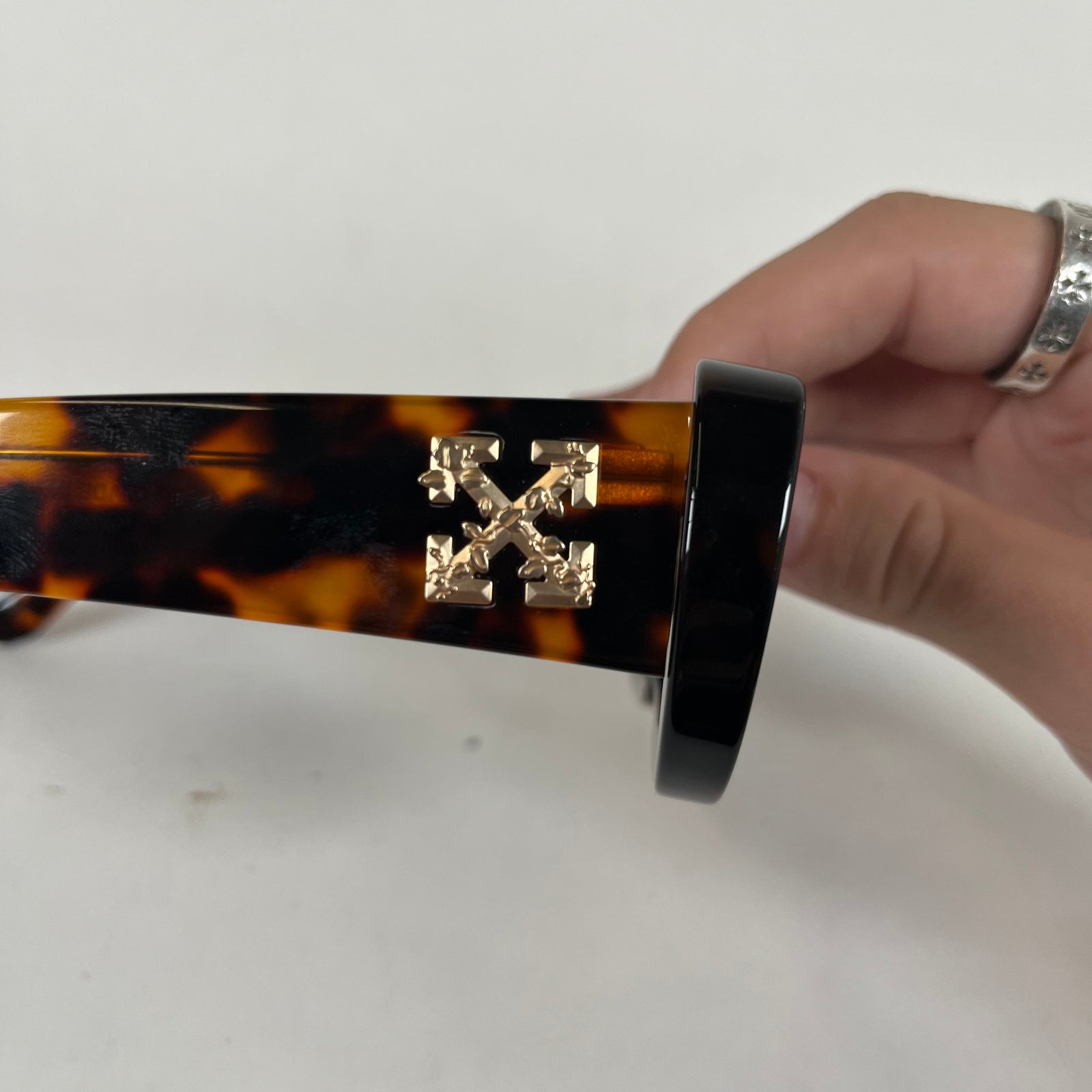 Off-White Carrara Brown Sunglasses