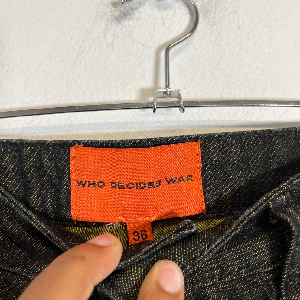 Who Decides War "Do You Think I'm Crazy" Jeans