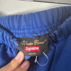 Supreme x Undercover FW16 Blue Anarchy Sweatpants Size M