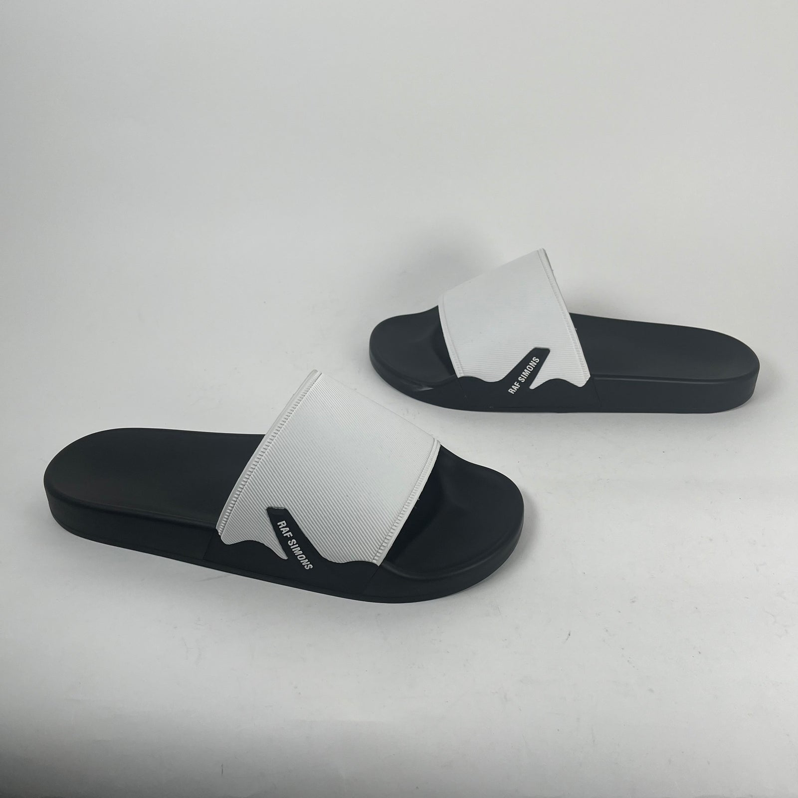 Raf Simons Black Runner Pool Slides Size 12