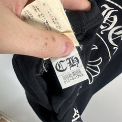Chrome Hearts Black 'Hong Kong' Horseshoe Graphic T-Shirt Size S