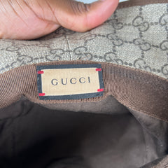 Gucci GG Monogram Leather Bucket Hat Size S