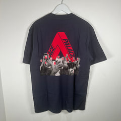 Palace Navy 'TriPhone' T-Shirt Size X-Large