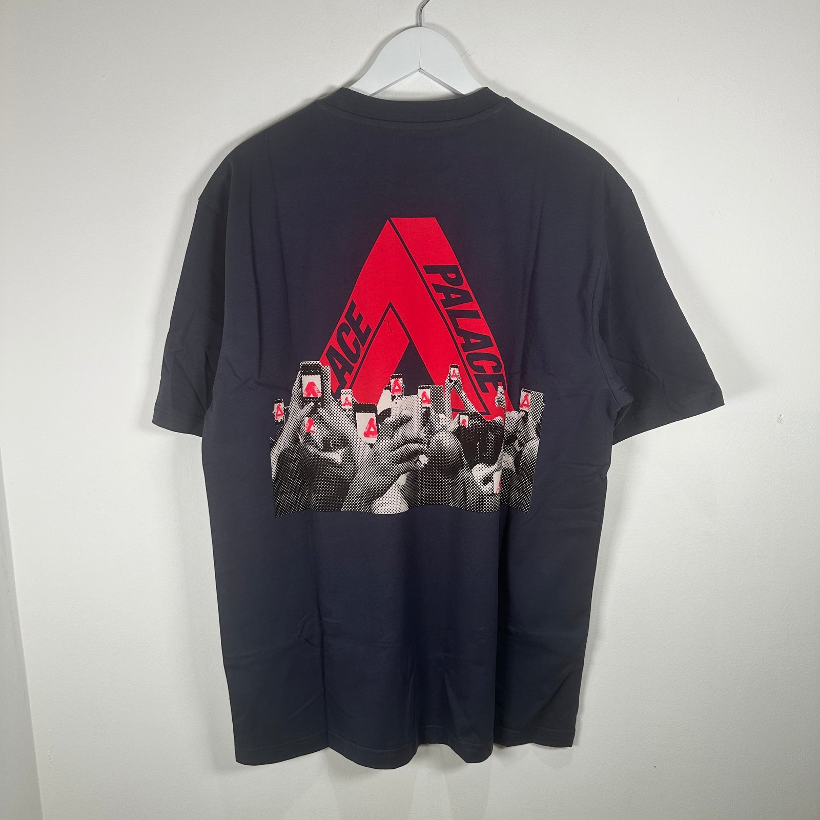 Palace Navy 'TriPhone' T-Shirt Size X-Large