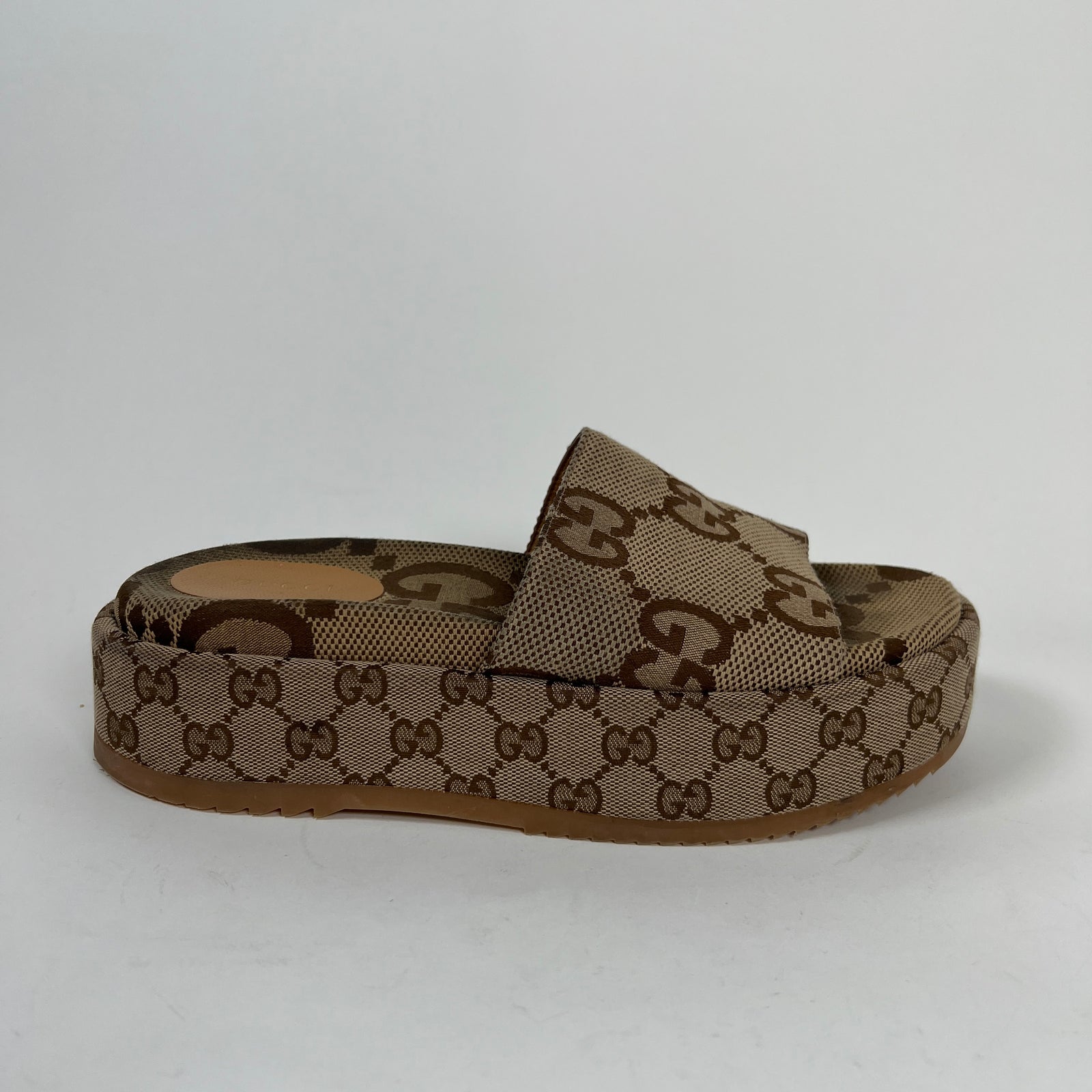 Gucci GG Platform Sandals Size 39.5