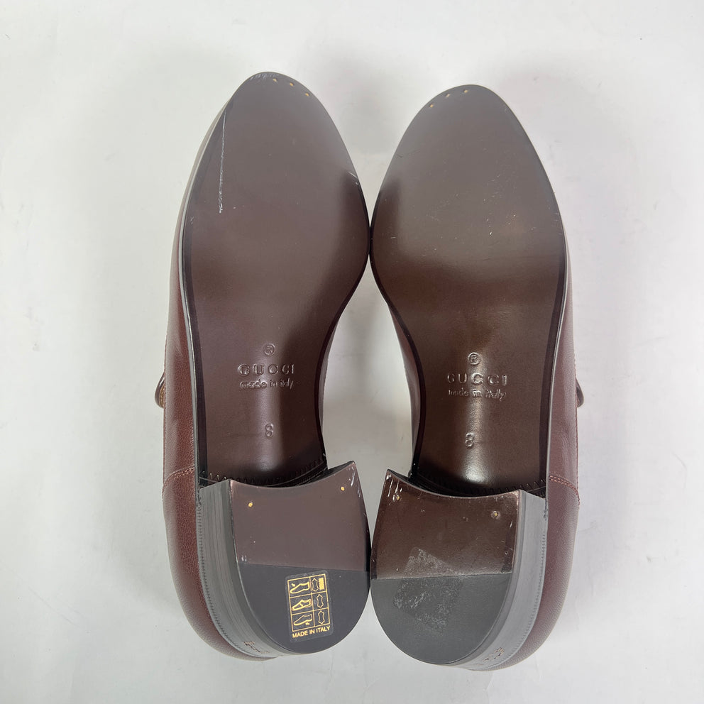 Gucci GG Monogram Jacquard Canvas Loafers