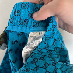 Gucci Blue GG Shorts Size XL