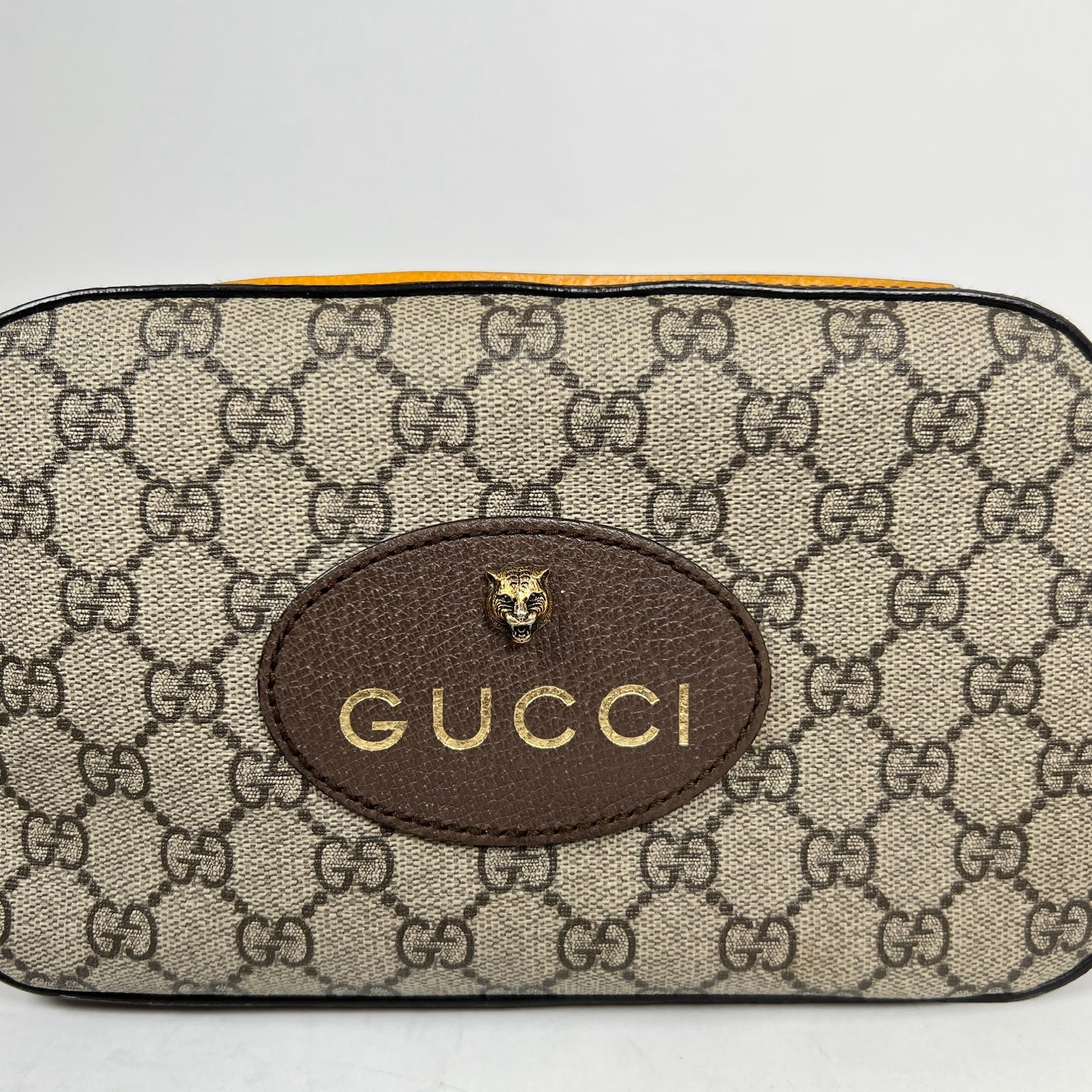Gucci Neo Vintage GG Supreme Small Canvas Messenger Bag