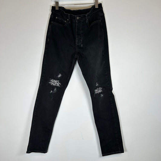 Ksubi Darkwash Distressed Jeans Size 34