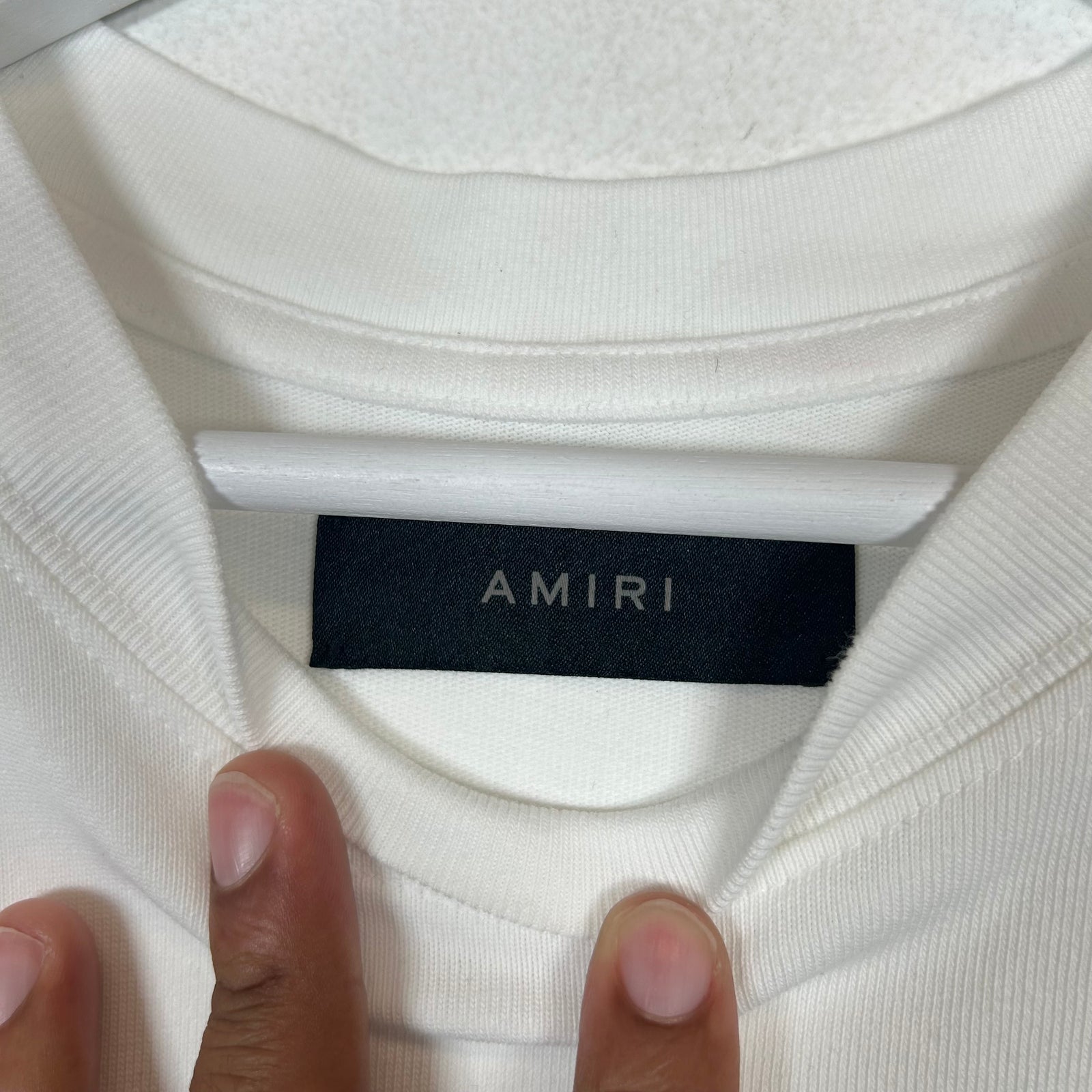 Amiri White Airbrush Cherub T-shirt Size S