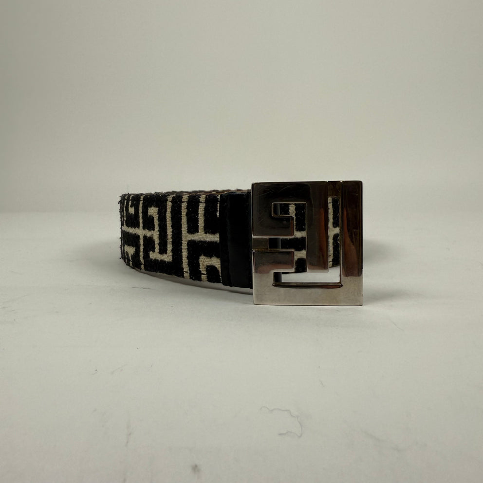 Balmain Embroidered 'B' Belt Size 42