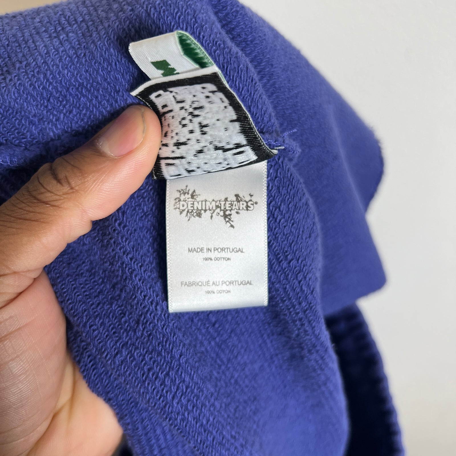 Denim Tears Blue Mono Wreath Sweatpants Size M