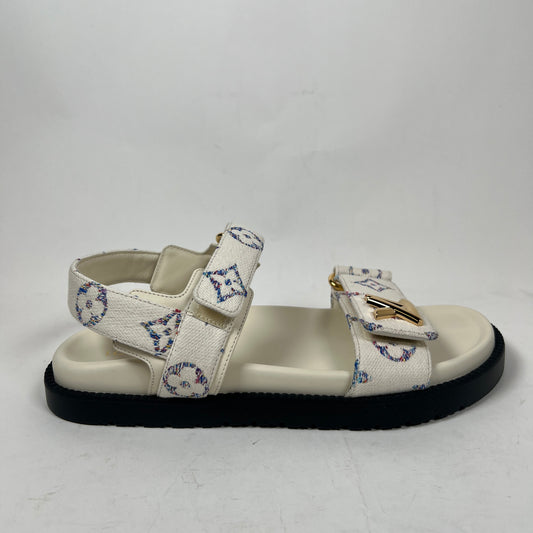 Louis Vuitton Monogram Sunset Comfort Sandals Size 39