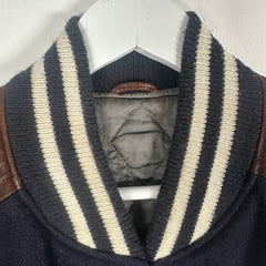 The Brooklyn Circus Navy Wool Varsity Vest Size M