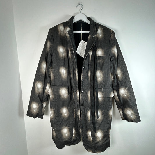 Ann Demeulemeester Sublimated Over Coat Size M