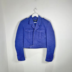Balenciaga SS17 'Eisenhower' Cropped Military Jacket Size S