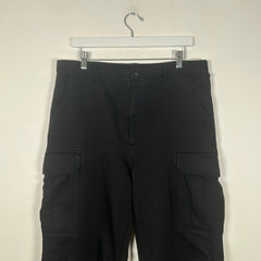 CDG Homme Black Cargo Pants Size 32