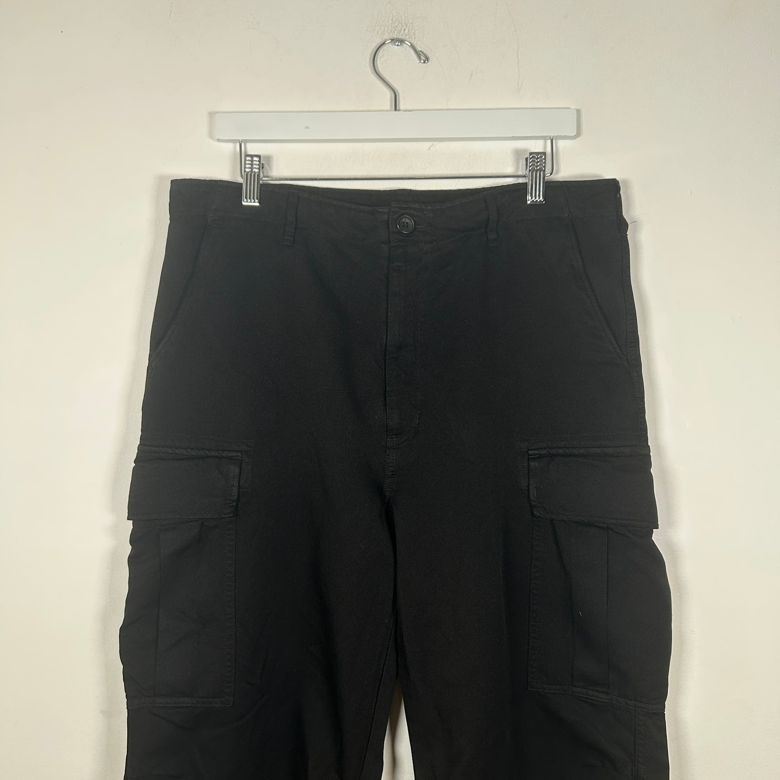CDG Homme Black Cargo Pants Size 32