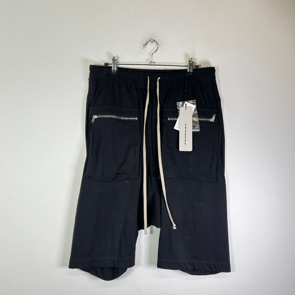 Rick Owens DRKSHDW Cotton Cargo Pod Shorts