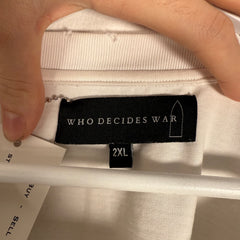 Who Decides War Miami Stained Glass T-Shirt Size XXL