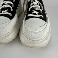Alexander McQueen Black TreadSlick Size 12