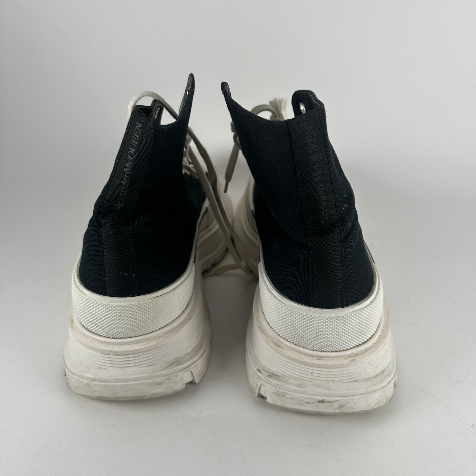Alexander McQueen Black TreadSlick Size 12
