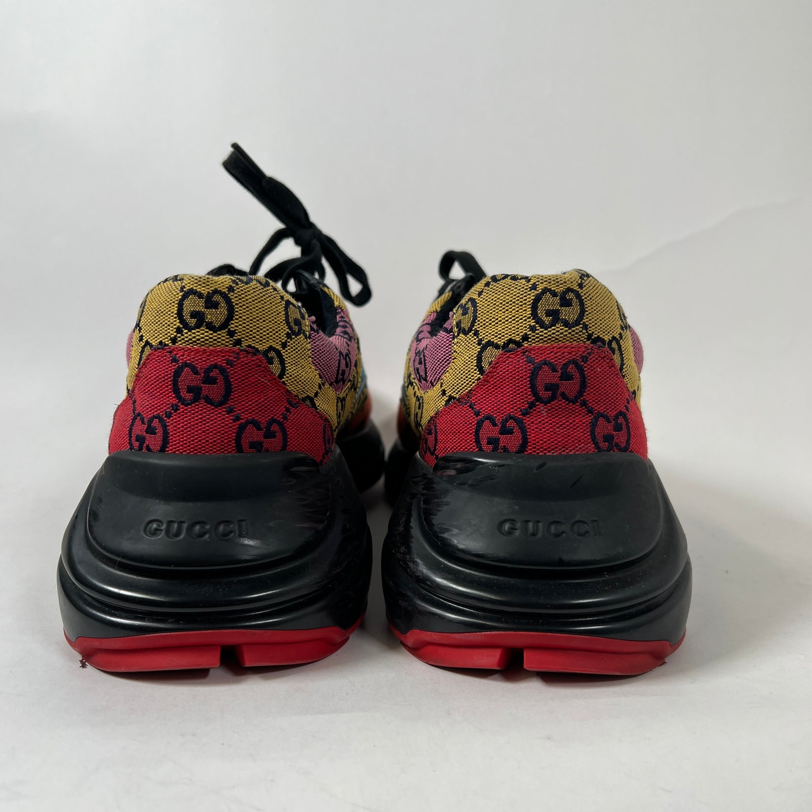 Gucci Rython Multi Color GG Canvas Size 10