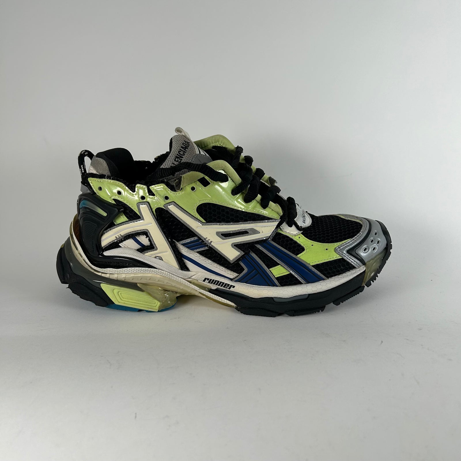 Balenciaga Blue/Green Runners Size 41