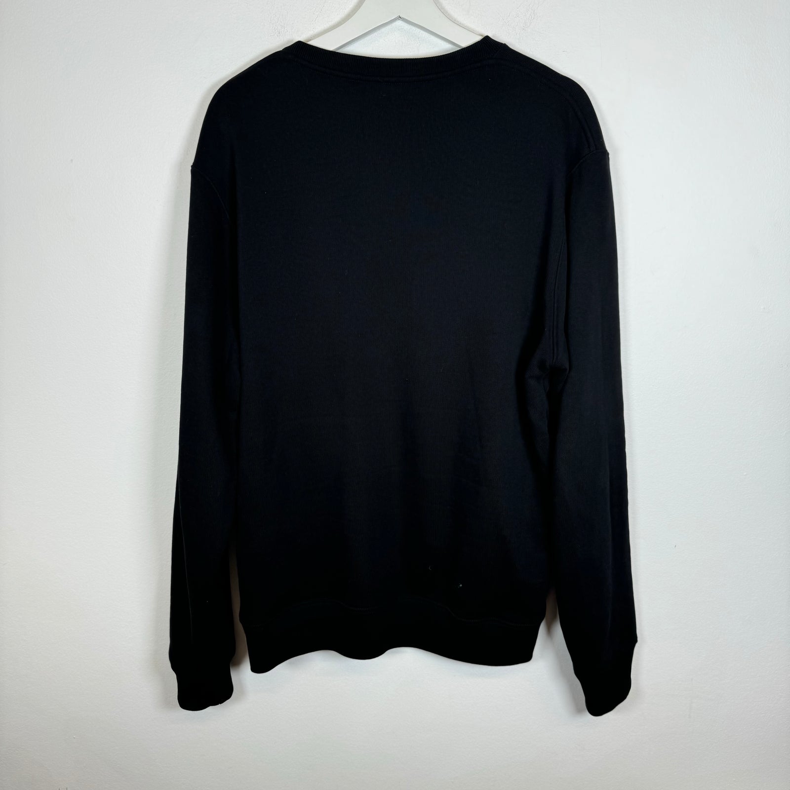 Loewe Black Embroidered Logo Sweater Size L