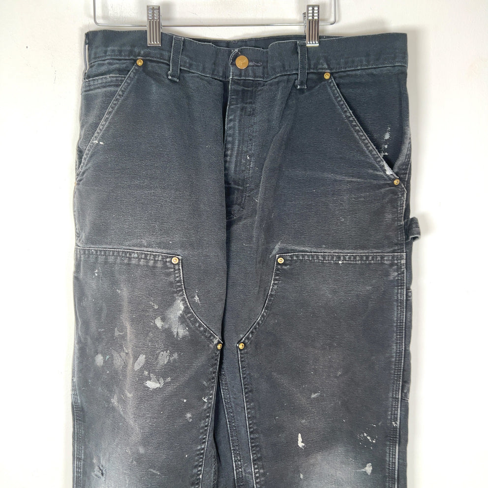 Carhartt Vintage Distressed Splatter 'Double Knee' Carpenter Pants