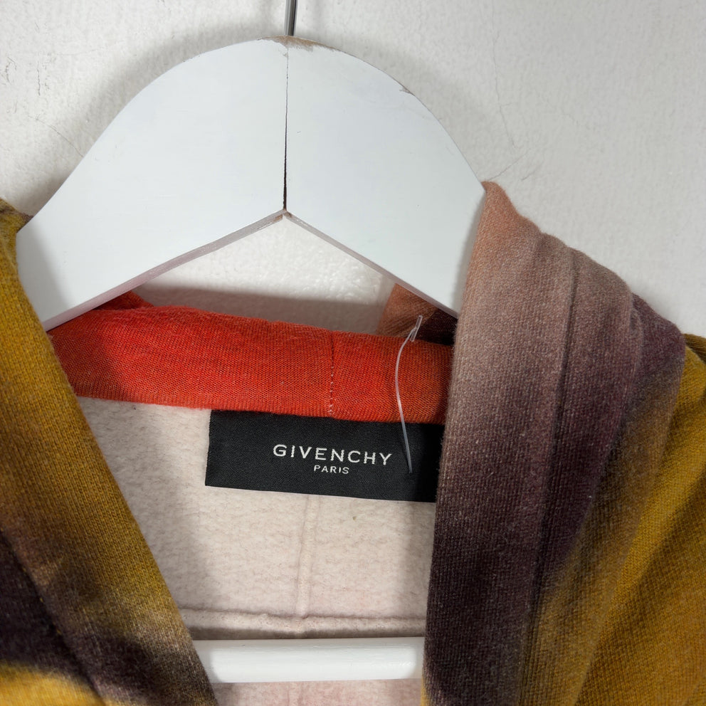 Givenchy Abstract Tye-Dye Print Hoodie
