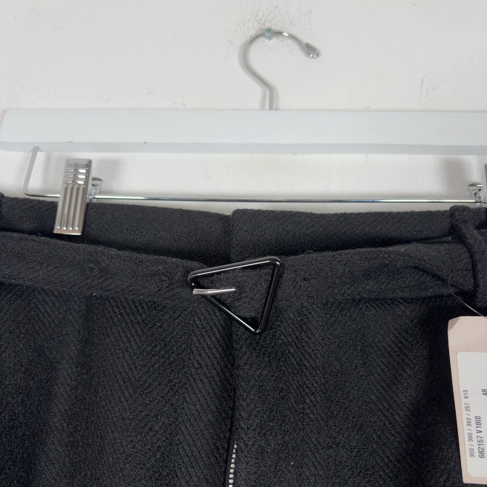 Bottega Veneta Herringbone Wool Cargo Pants