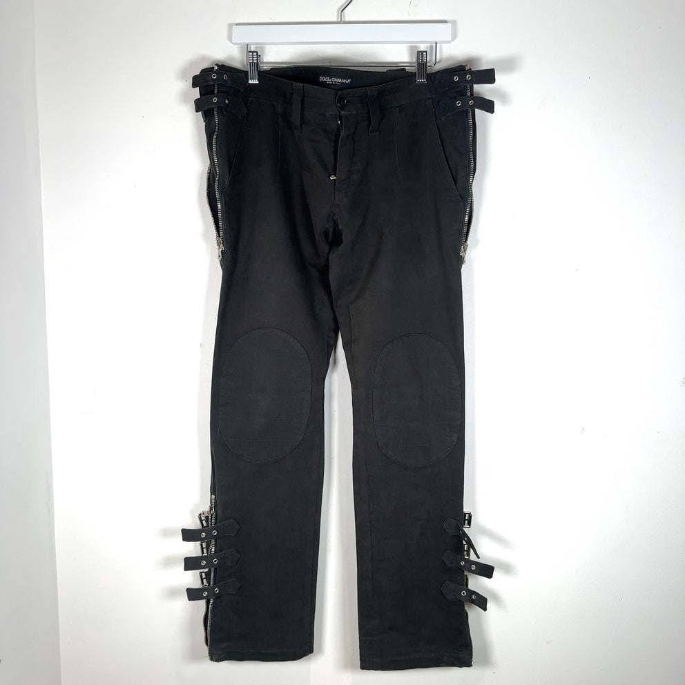 Dolce & Gabbana SS03 Sex Zip Bondage Pants