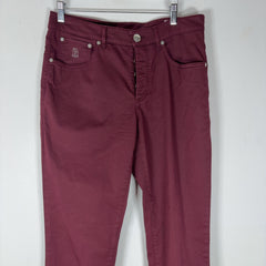 Brunello Cucinelli 5-Pocket Straight Leg Pants