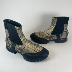 1017 ALYX 9SM Snakeskin Vibram Boots