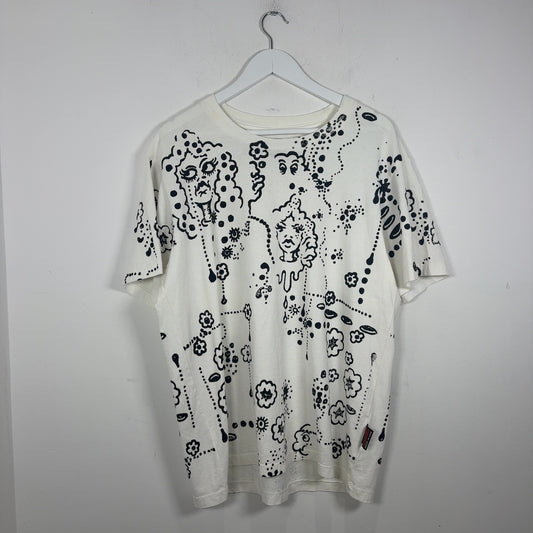 Denim Tears x IRAK SS23 Street Art Paisley T-Shirt