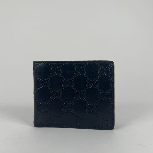 Gucci 'GG' Emblem Leather Wallet