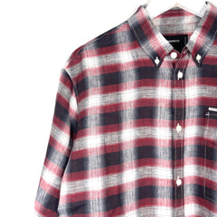 DSquared2 Metal Plaque Button-Up Shirt