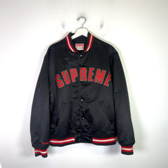 Supreme x Mitchell & Ness SS21 Satin Varsity Jacket