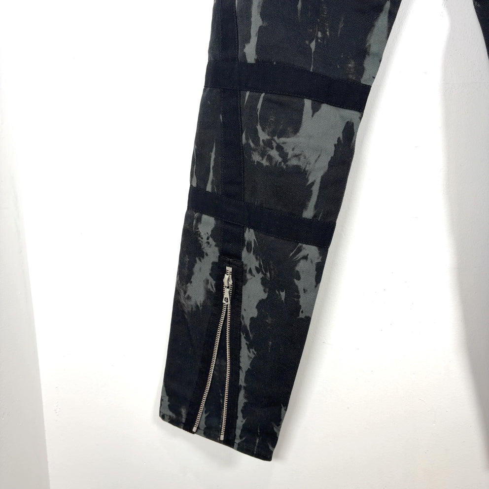 Dries Van Noten Tie Dye Bondage Jeans