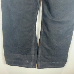 Pinup Rags Journeyman Wide Leg Carpenter Denim Pants