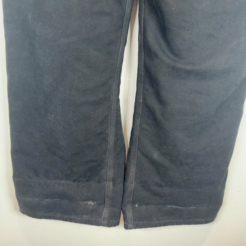 Pinup Rags Journeyman Wide Leg Carpenter Denim Pants
