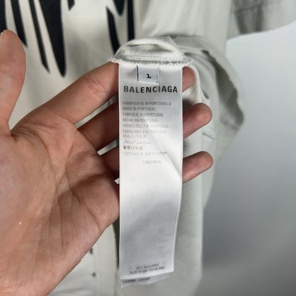 Balenciaga Liquid Sport Logo T-Shirt
