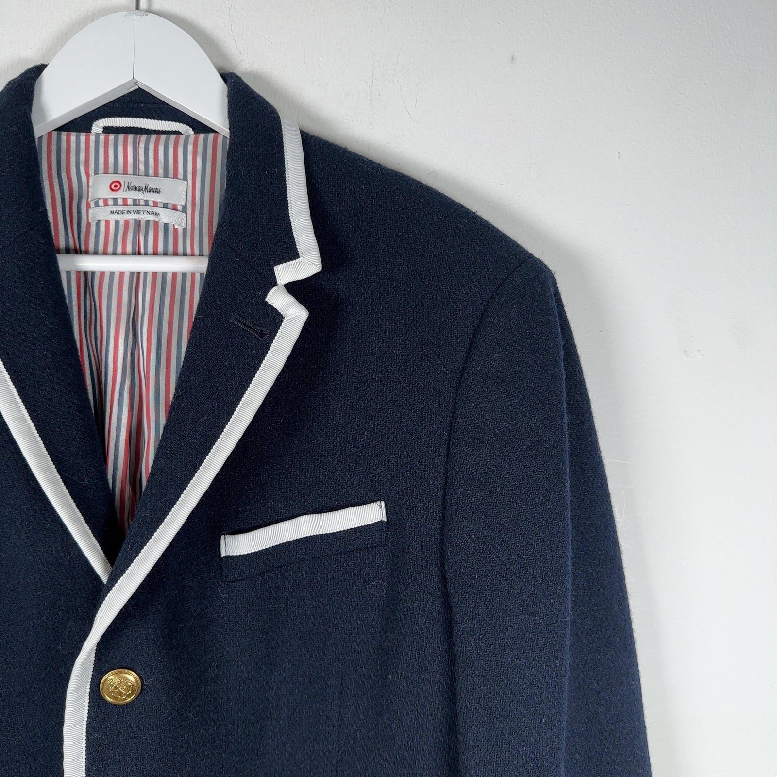 Thom Browne x Target Nautical Navy Wool Blazer